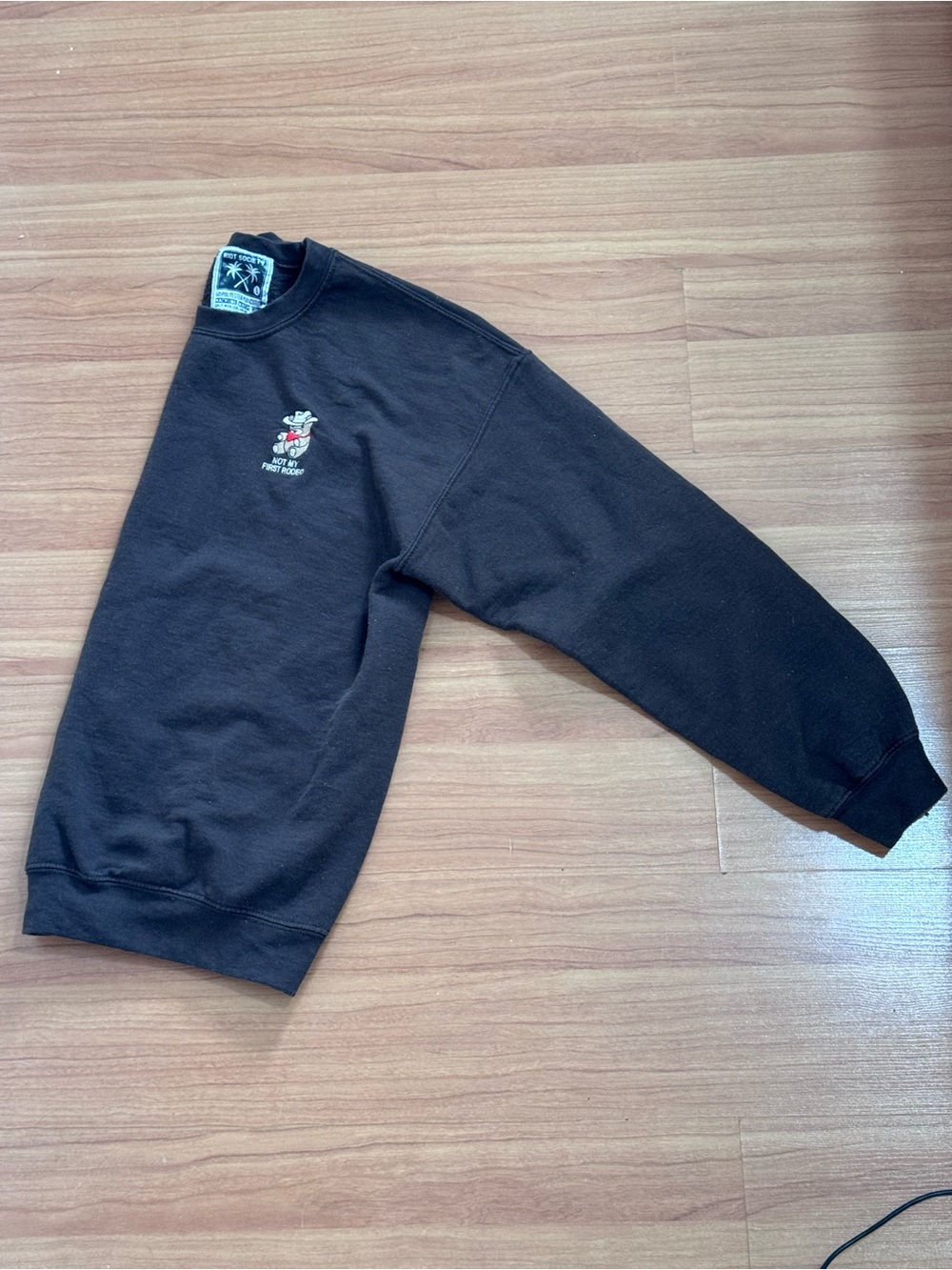 Riot Society Brown Not My First Rodeo Crewneck Large